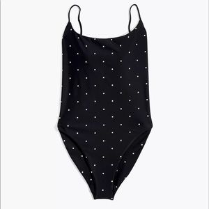 Madewell Second Wave Spaghetti-Strap One-Piece Swimsuit
